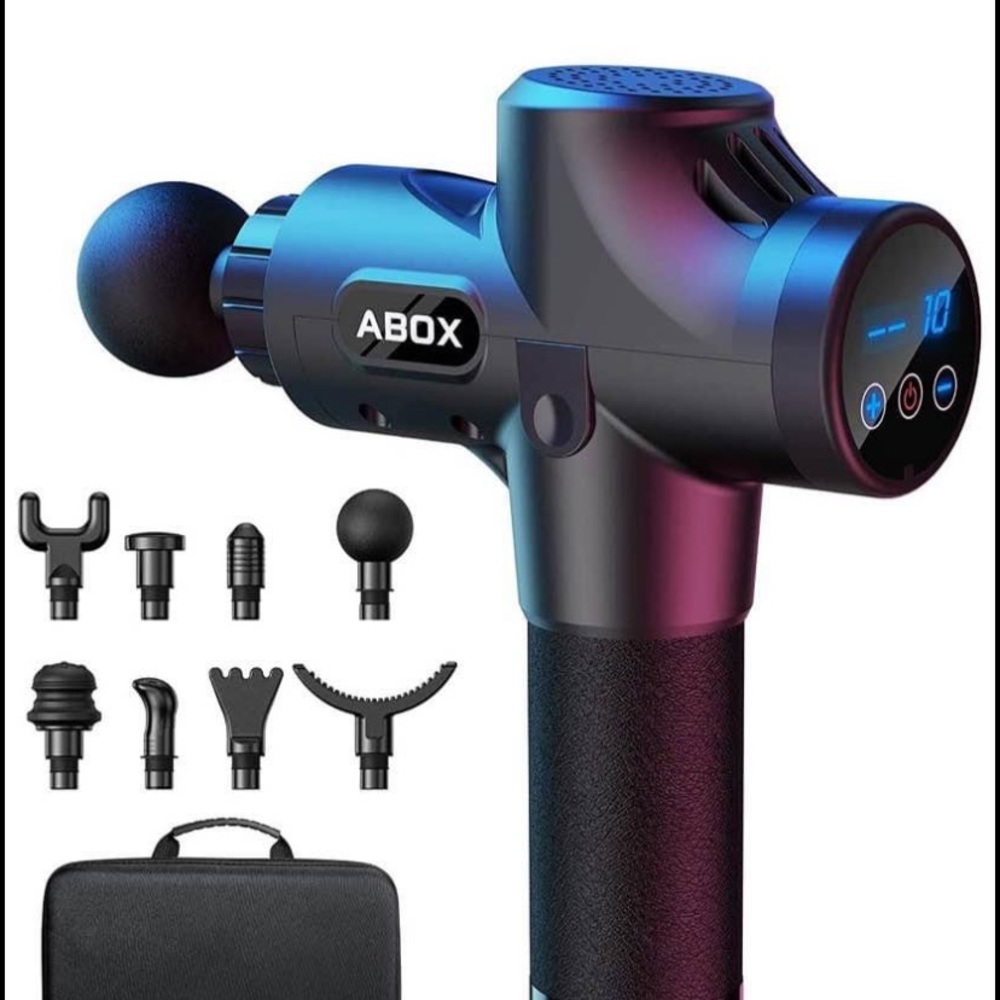 Muscle Massage Gun 8 Heads 30 Speed High-Intensity